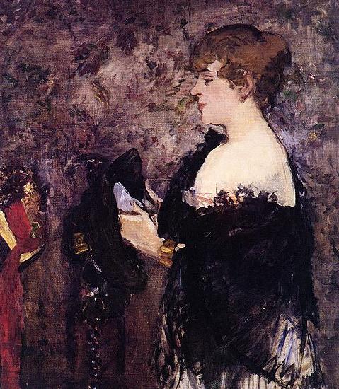 Edouard Manet La modiste oil painting image